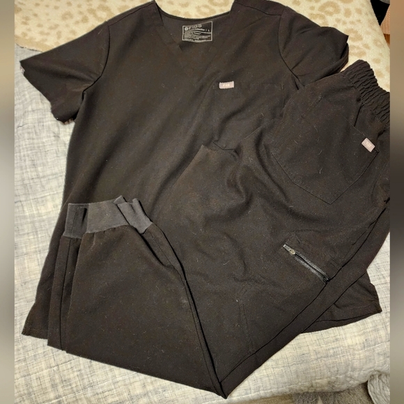 Figs Other Figs Black Scrub Set Poshmark